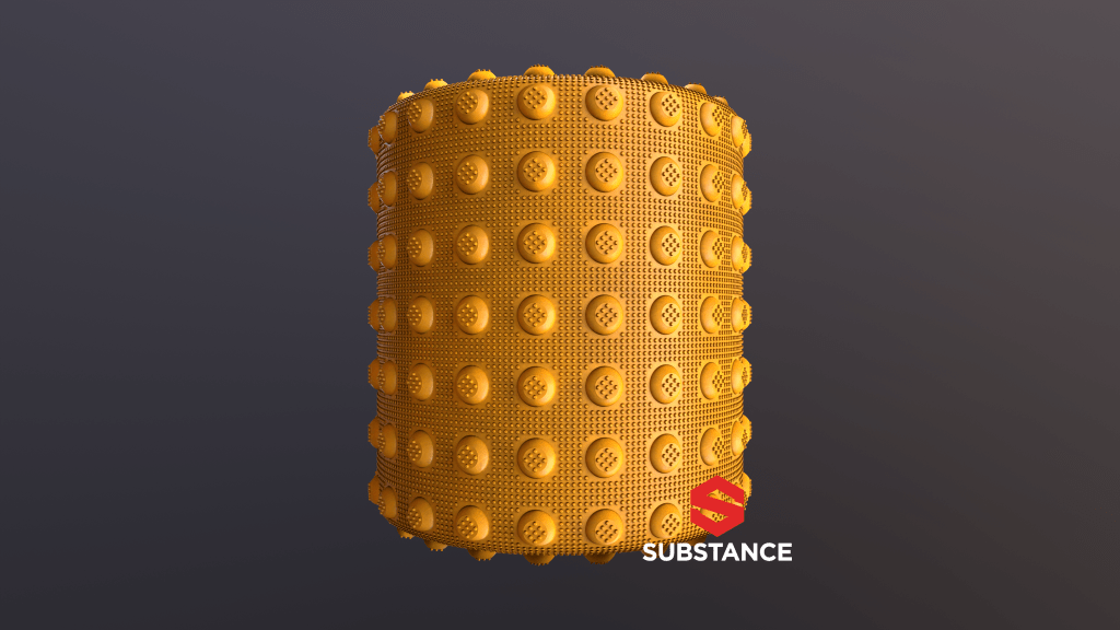 Sidewalk Bumps PBR Substance&nbsp;Material
